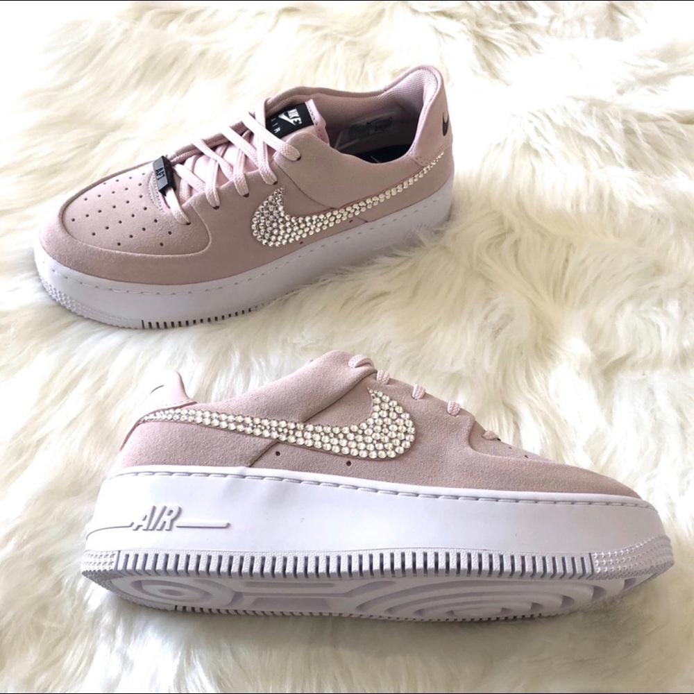 ⚡️Custom Nike Air Force 1 Sage Low⚡️ - Picture 4 of 8